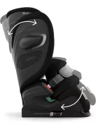 Cybex Gold Pallas G2 Plus i-Size 76-150cm Isofix gyerekülés Moon Black, OUTLET termék