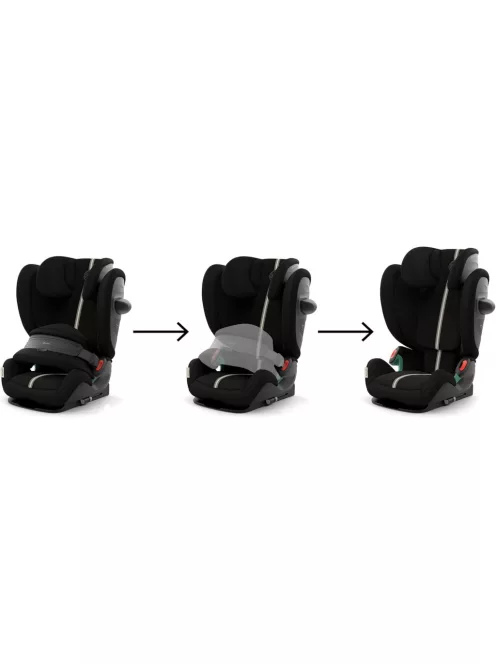 Cybex Gold Pallas G2 Plus i-Size 76-150cm Isofix gyerekülés Moon Black, OUTLET termék
