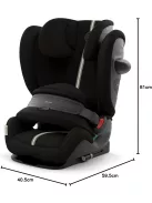 Cybex Gold Pallas G2 Plus i-Size 76-150cm Isofix gyerekülés Moon Black, OUTLET termék