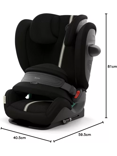 Cybex Gold Pallas G2 Plus i-Size 76-150cm Isofix gyerekülés Moon Black, OUTLET termék