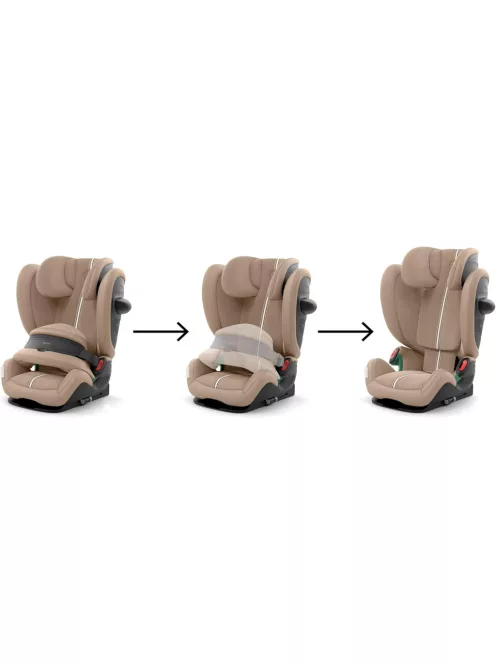 Cybex Gold Pallas G2 Plus i-Size 76-150cm Isofix gyerekülés Almond Beige, OUTLET termék