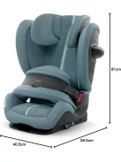 Cybex Gold Pallas G2 Plus i-Size 76-150cm Isofix gyerekülés Light Blue, OUTLET termék