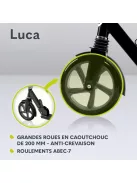 Lionelo Luca roller 100kg-ig-fekete, OUTLET termék
