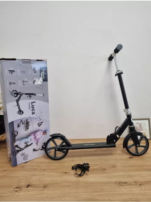 Lionelo Luca roller 100kg-ig-fekete, OUTLET termék
