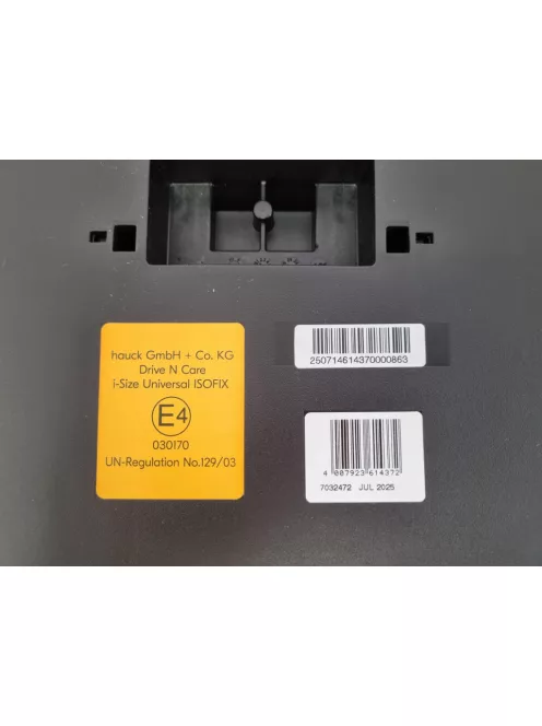 Hauck Drive N Care Isofix I-Size bázistalp, OUTLET termék