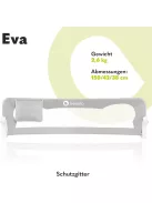Lionelo Eva leesésgátló kiságyra, 150 cm-es. OUTLET termék
