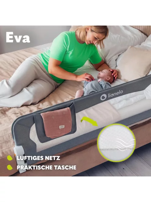 Lionelo Eva leesésgátló kiságyra, 150 cm-es. OUTLET termék