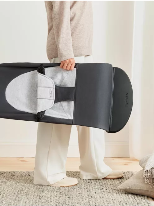 BabyBjörn Balance Soft pihenőszék- Grey/Dark Grey, OUTLET termék