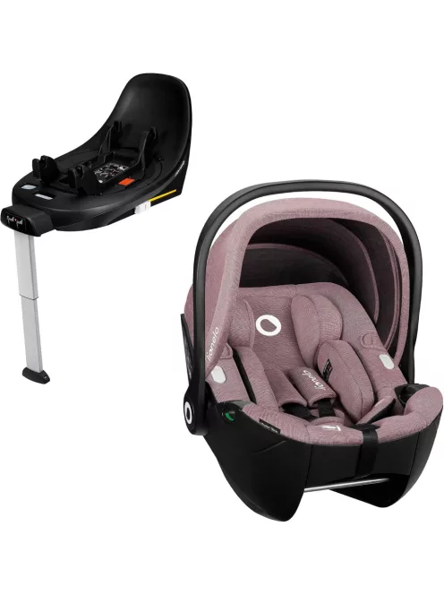 LIONELO Moxie i-Size babahordozó és ISOFIX talp 40-87 cm, OUTLET termék