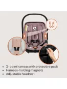 LIONELO Moxie i-Size babahordozó és ISOFIX talp 40-87 cm, OUTLET termék