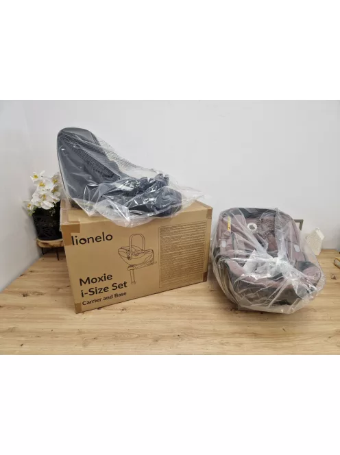 LIONELO Moxie i-Size babahordozó és ISOFIX talp 40-87 cm, OUTLET termék