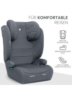   Kikkaboo I-Aid i-size 100-150cm gyerekülés-sötét szürke, OUTLET termék