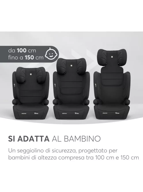 Kikkaboo I-Aid i-size 100-150cm gyerekülés, OUTLET termék