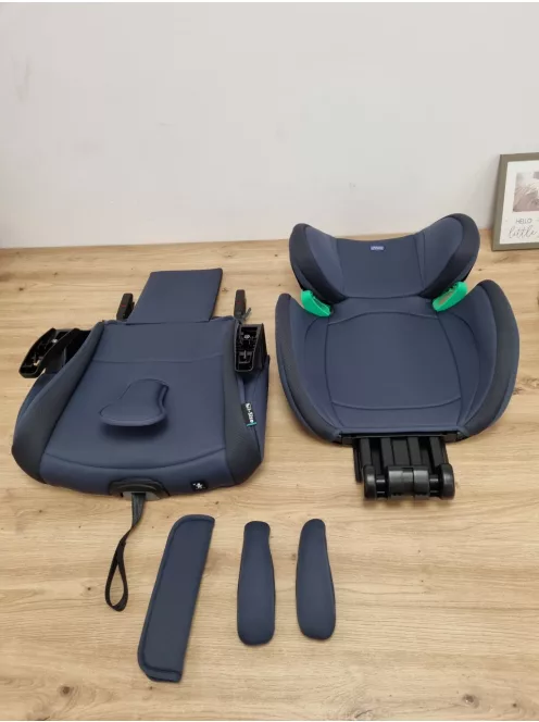 Chicco Quizy i-Size 100-150cm Isofix gyerekülés-kék, OUTLET termék