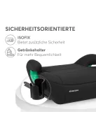 KikkaBoo I-Pop Isofix i-Size ülésmagasító pohártartóval, OUTLET termék