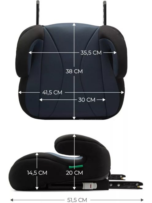  Kinderkraft I-BOOST I-Size, 135-150cm, Ülésmagasító. OUTLET termék