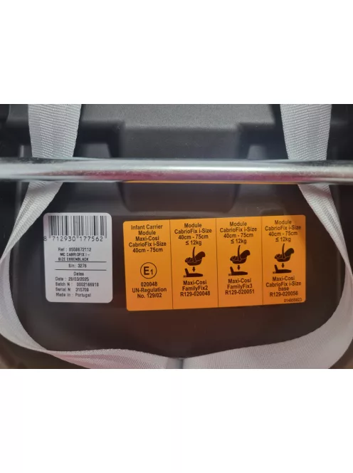 Maxi-Cosi CabrioFix i-Size hordozó. OUTLET termék