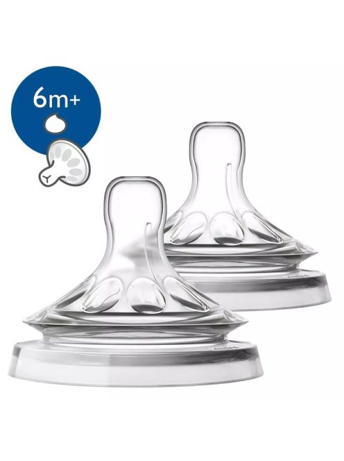 Philips Avent Natural y vágású etetőcumi 6m+
