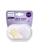 Philips AVENT játszócumi Ultra Start neutral 0-2hó lányos 2db