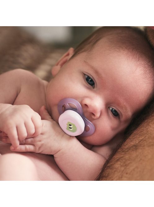 Philips AVENT játszócumi Ultra Start mintás 0-2hó lányos 2db