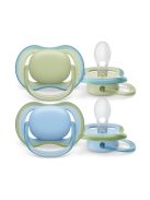 Philips AVENT játszócumi Ultra Air neutral 0-6hó fiús kék 2db