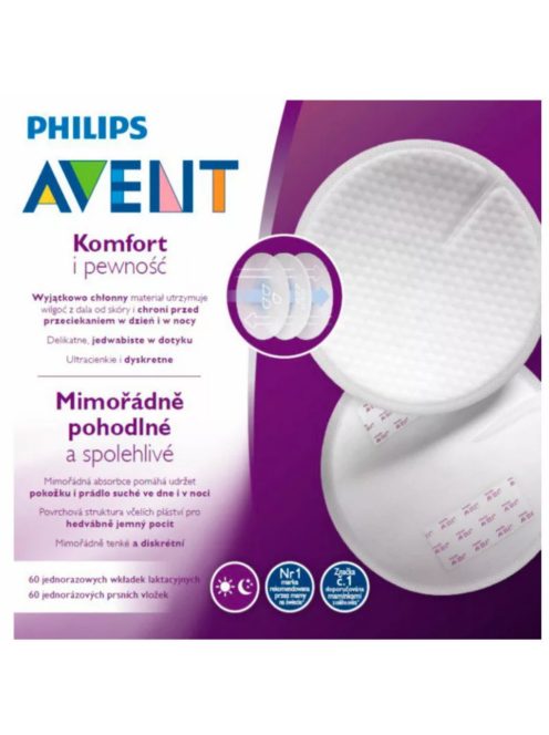 Philips AVENT melltartóbetét - eldobható nappali 60db SCF254/61