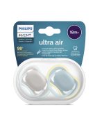 Philips AVENT játszócumi - ultra air 18hó neutral 2db