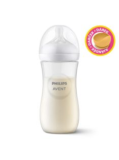  Philips AVENT cumisüveg Natural Response 330ml - most Petite and Mars szilikon tálkával