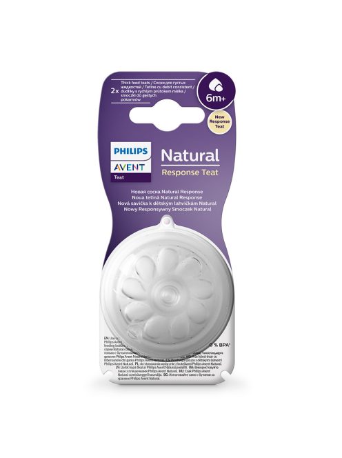 Philips AVENT etetõcumi Natural Response 2db sûrûbb ételekhez 6hó