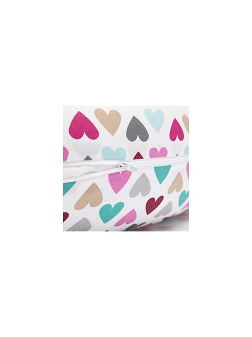 Scamp szoptatós párna univerzális pamut Colorful Heart SZPE161