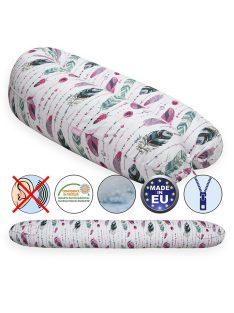  Scamp szoptatós párna univerzális pamut Feather Pink Green SZPE248