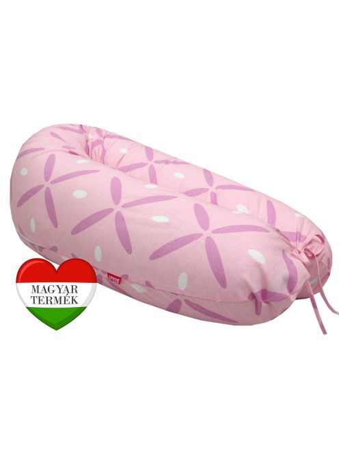 Scamp szoptatós párna univerzális pamut Pink Purple SZPE256