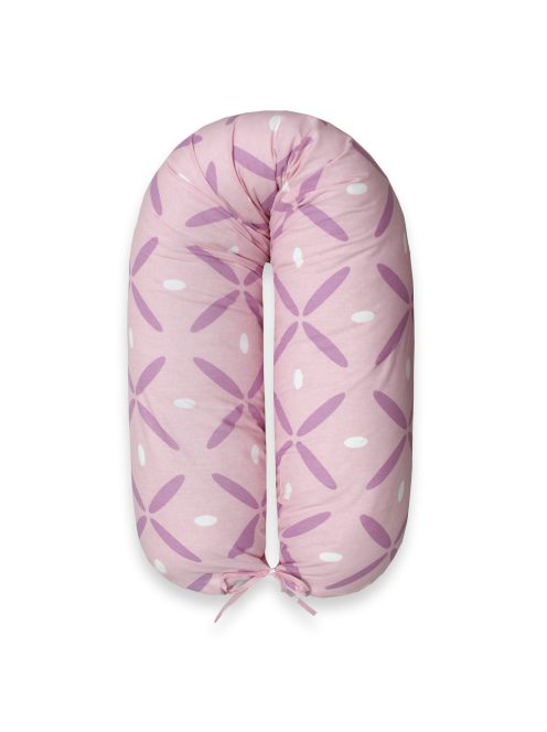 Scamp szoptatós párna univerzális pamut Pink Purple SZPE256