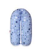 Scamp szoptatós párna univerzális pamut Blue White Little Big SZPE257