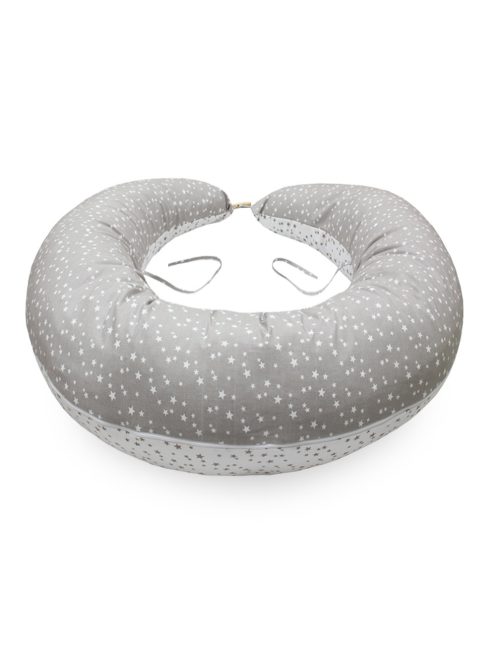 Scamp szoptatós párna formázott gombosvégû Grey Little Big Stars New SZPG015