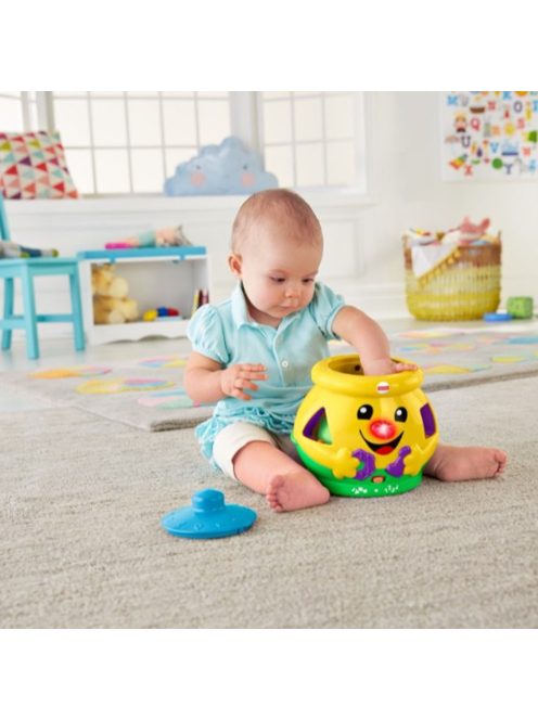 Fisher-Price fejlesztõ játék sütifaló kincsesbödön T5320