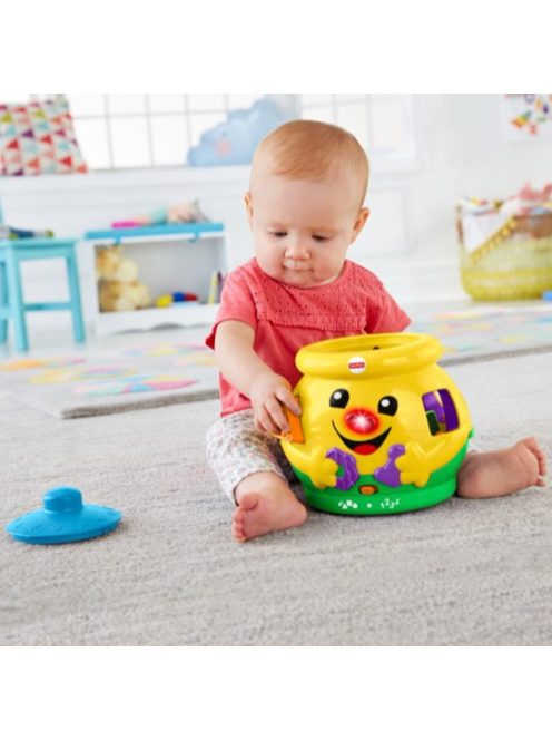 Fisher-Price fejlesztõ játék sütifaló kincsesbödön T5320