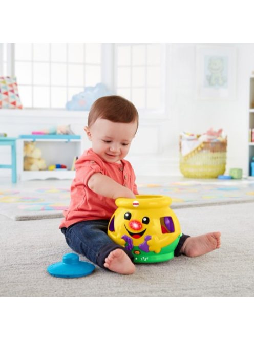 Fisher-Price fejlesztõ játék sütifaló kincsesbödön T5320