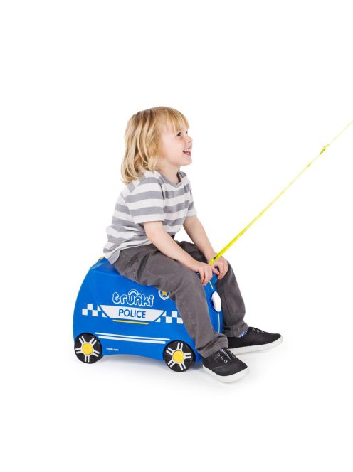 Trunki bõrönd Percy, a rendõrautó