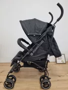 KikkaBoo BEETLE babakocsi, 22 kg-ig, összecsukható, könnyű, kompakt, fekete OUTLET termék