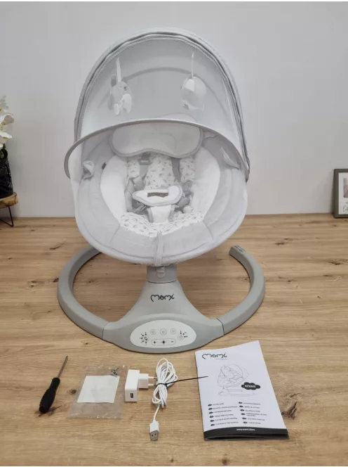 MoMi KENANI elektromos pihenőszék fehér OUTLET termék