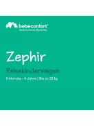 Bebeconfort Zephir kompakt babakocsi, 0–4 év (22 kg-ig)
Mineral Graphite OUTLET termék