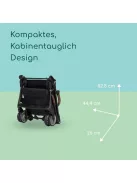 Bebeconfort Zephir kompakt babakocsi, 0–4 év (22 kg-ig)
Mineral Graphite OUTLET termék