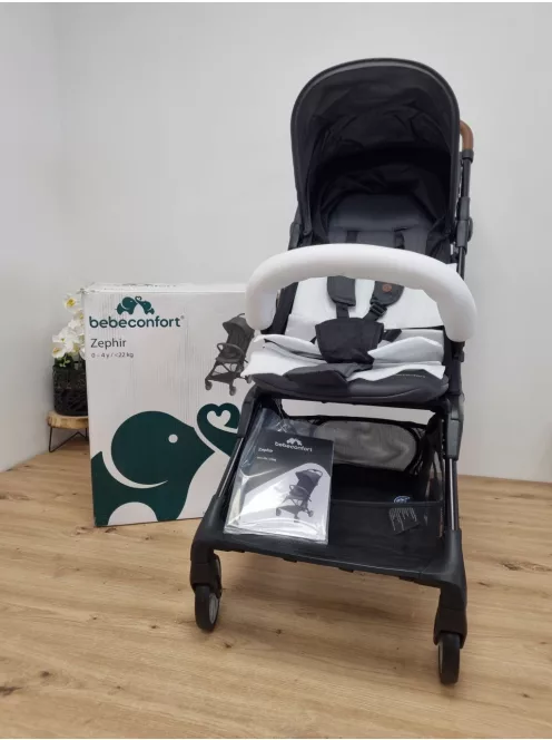 Bebeconfort Zephir kompakt babakocsi, 0–4 év (22 kg-ig)
Mineral Graphite OUTLET termék
