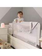 Jané összecsukható ágyrács 140 cm, extra magas, légáteresztő, hordtáskával, szürke OUTLET termék