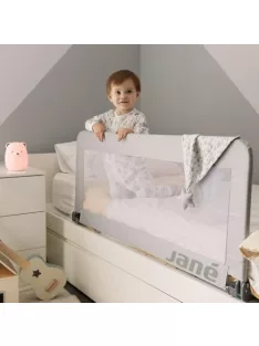   Jané összecsukható ágyrács 140 cm, extra magas, légáteresztő, hordtáskával, szürke OUTLET termék
