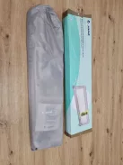 Jané összecsukható ágyrács 140 cm, extra magas, légáteresztő, hordtáskával, szürke OUTLET termék