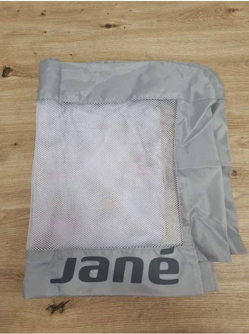 Jané összecsukható ágyrács 140 cm, extra magas, légáteresztő, hordtáskával, szürke OUTLET termék