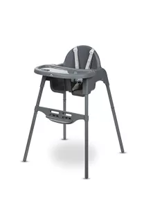   Bebeconfort Meely 2 az 1-ben állítható etetőszék, Dark Grey OUTLET termék