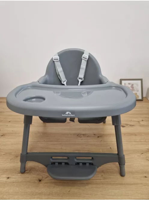 Bebeconfort Meely 2 az 1-ben állítható etetőszék, Dark Grey OUTLET termék
